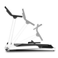 Tapis roulant pliable commercial 2023, 4 CV, nouvel écran LCD, tapis roulant pour la marche et la course inclinée, fabriqué en plastique durable, machine à coudre