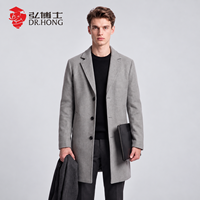 Manteau d'hiver chaud pour homme, classique, en laine, grande taille, imperméable, écologique, réversible, respirant, style streetwear décontracté