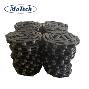 Nhà máy tùy chỉnh cạnh tranh thép không gỉ đôi Pitch 80h 25h Dây chuyền con lăn cho băng tải - Product Image 3