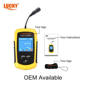 เครื่องหาปลา Lucky Fish Finder หน้าจอสี แบบมีสาย ระยะตรวจจับความลึก 0.6ม.-183ม. พร้อมเซ็นเซอร์โซนาร์สำหรับการตรวจจับปลา - Product Image 4