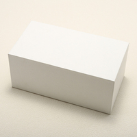 Étui à lunettes en coton blanc ultra doux avec fermeture magnétique, personnalisable, haut de gamme Huicheng HC-46 – Échantillon disponible