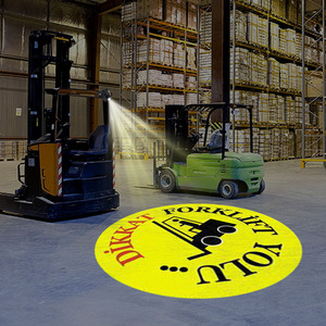 Crane Part Industrial <b>Projection</b> <b>Lamp</b> Safety Prompt Line Ground Logo Pattern Spotlight 380v/12v/24v - Product Image 1
