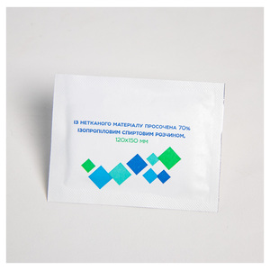 Toallitas Desinfectantes con <span class=keywords><strong>Alcohol</strong></span> Isopropílico al 70%, Envueltas Individualmente, 120*150mm, Paquetes Estériles al <span class=keywords><strong>por</strong></span> <span class=keywords><strong>Mayor</strong></span> - Product Image 3