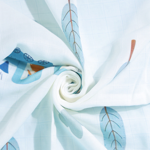 OEM suave bebé musulmán algodón portador de bebé Manta y sombrero con patrón de animales de dibujos animados - Product Image 6