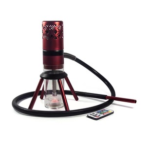 Cachimba Acrílica Moderna de 29 cm con Luz LED, Duradera <span class=keywords><strong>y</strong></span> Portátil, <span class=keywords><strong>Accesorios</strong></span> para Shisha <span class=keywords><strong>y</strong></span> Cachimba, Venta al Por Mayor - Product Image 2