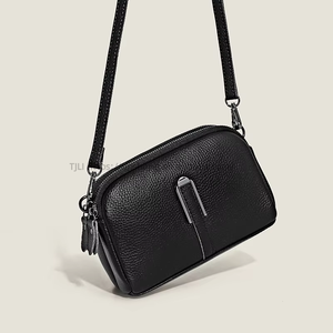 Soft PU Lady Single <b>Strap</b> Zipper Closure Water Resistant Portable <b>Shoulder</b> Crossbody Bag Women Rhombic Lattice All Tanjing - Product Image 2