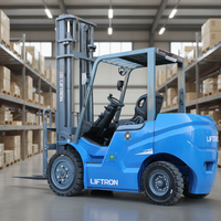 Forklift Listrik Lithium Liftron Seri DE 2.5T (Model CPD25) dengan Ban Solid untuk Pemuatan/Pembongkaran Gudang di Ruang Sempit