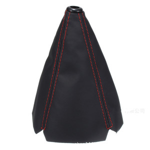 16mm Universal Car Manual Shift <b>Boot</b> PU Leather Gear Shifter Dust Proof <b>Cover</b> Auto Interior Modification Repair Part - Product Image 4