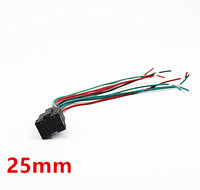 Connecteur de bouton en métal douille pour câblage de lampe, connecteur de câble de lumière stable de 2 à 6 fils de 16mm 19mm 22mm 25mm