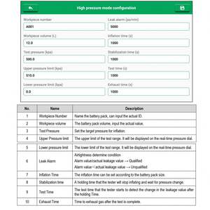 스마트세이프 ET500 12-24V 배터리 팩 테스터 기밀성 감지기 전기차 신에너지 차량 배터리 박스 진단 도구 USB - Product Image 4