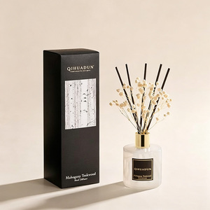 Diffuseur de parfum en bois de teck naturel à base de plantes, écologique, longue durée, parfum fruité frais, sans phtalates, sans parabènes - Product Image 2