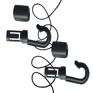 Garment <b>Hooks</b> 6Mm 120Cm Elastic Rope With <b>Plastic</b> <b>Hook</b> Reusable For Outdoor Use - Product Image 3