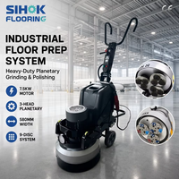 SIHOK 580mm 23 pouces 10HP 9 disques Ponceuse à béton robuste pour entrepôt Prix usine