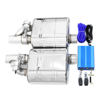 Kit de Vannes d'Échappement Universel Valvetronic Électronique à Vide pour Silencieux à Clapet et Embouts de Tuyau