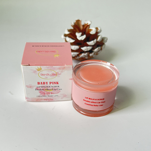 Vente en gros de meilleure crème et gommage naturels pour les lèvres 2 en 1 ensemble de <span class=keywords><strong>baume</strong></span> pour bébé pour le soin parfait des lèvres - Product Image 5