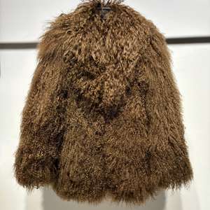 <span class=keywords><strong>Abrigo</strong></span> de piel de oveja de camello para mujer con cuello Natural Lady Real <span class=keywords><strong>abrigo</strong></span> de piel de oveja 2024 invierno cálido Natural Mongolia tela de piel - Product Image 5