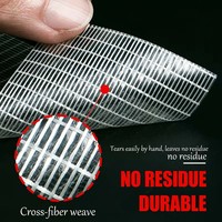 Ruban de cerclage monofilament en fibre de verre renforcé, transparent, étanche, de qualité commerciale, robuste, pour l'emballage en gros
