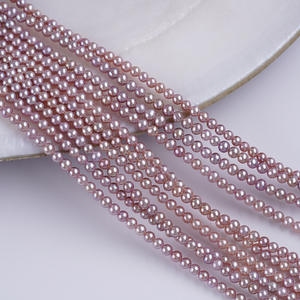 Promotion for 3-4mm Flat Natural Freshwater Pearl White Color Loose Pearl <b>String</b> for DIY Necklace & <b>Bracelet</b> Wholesale - Product Image 4