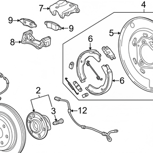 Tuyau <span class=keywords><strong>de</strong></span> <span class=keywords><strong>frein</strong></span> 20842855 compatible avec Chevrolet SRX 2010-2016 - Product Image 5