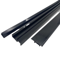 Formes de conception Profilé en polycarbonate PVC/ABS/PC extrudé personnalisé Profilés en plastique extrudé