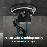 110V/220V 9" Electric Wall Grinder and Polisher Drywall Sanders Handheld Concrete Ceiling Floor Polishers Polishing Machines