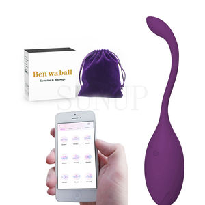 Gratis Aangepaste Box-G-Spot Pussy Massager Vibrator App Telefoon Afstandsbediening Vibrerende Kegel Bal Liefde Ei - Product Image 1