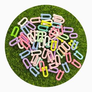 <span class=keywords><strong>Cadena</strong></span> acrílica de Color Pastel, <span class=keywords><strong>eslabones</strong></span> en forma de U para <span class=keywords><strong>gafas</strong></span> DIY, correa para colgar, soporte para <span class=keywords><strong>gafas</strong></span> para mujer, collar para <span class=keywords><strong>gafas</strong></span> - Product Image 4