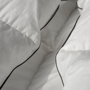 Edredón Súper Suave y Cómodo, Ligero, con Retención de Calor, <span class=keywords><strong>90</strong></span>% Plumón de Pato Blanco, Jacquard de Algodón Puro, Sin Presión - Product Image 1