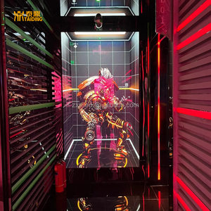 Đầy đủ Surround Stereo toàn cảnh màn hình điện tử thiết kế trong nhà KTV HD LED màn hình hiển thị 6D 5D phòng riêng Câu lạc bộ - Product Image 4