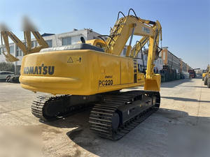 Excavadora original Komatsu PC 220 de segunda mano Komatsu de 20 toneladas usada en Japón, excavadora usada Komatsu a la venta - Product Image 6