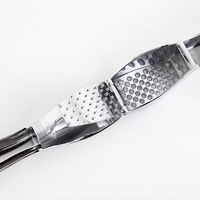 Hete Aanbieding: Handmatige Knoflookpers met siliconen schilmesje en reinigingsborstel, knoflookpers van zinklegering voor koken, keukenhulpmiddelen