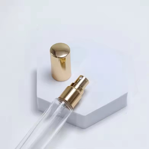 Vente en gros de flacons d'échantillons de parfum pour soins de la peau en verre transparent personnalisés de 10 ml avec bouchon à vis, atomiseur, boîte, logo, impression à l'écran, or - Product Image 3