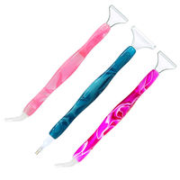 Kit de stylo de peinture diamant 5D DIY, outil multifonctionnel pour stylo à strass en résine, accessoires d'art diamant pour les amateurs de loisirs créatifs