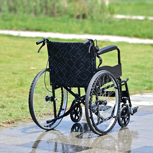 Fabricant de fauteuils roulants manuels multi-usages sur mesure, fauteuil roulant pliable pour la mobilité et les déplacements des patients, pouvant être emballé dans un - Product Image 3