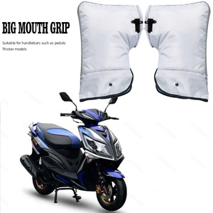 Housse de guidon épaisse, imperméable et chaude, coupe-vent du fabricant pour vélos et motos électriques Housse de vélo - Product Image 5