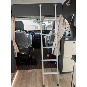 Échelle de <span class=keywords><strong>caravane</strong></span> en alliage d'aluminium avec design antidérapant, crochet et support pour échelle de lit superposé intérieure - Product Image 4