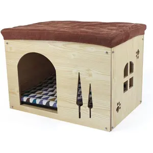 Customizable Eco-Friendly Cube House Pet Furniture for Cats and Small Dogs for Pets with Custom Color and Logo