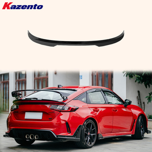 สปอยเลอร์หลังทรง L สำหรับ <span class=keywords><strong>Honda</strong></span> <span class=keywords><strong>Civic</strong></span> Type R FL5 ปี 2023-24 ทำจากวัสดุ ABS - Product Image 1