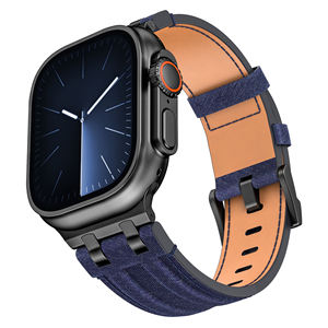 <span class=keywords><strong>Bracelet</strong></span> en cuir pour montre Western, <span class=keywords><strong>bracelet</strong></span> de luxe en cuir pour <span class=keywords><strong>Apple</strong></span> <span class=keywords><strong>Watch</strong></span> <span class=keywords><strong>SE</strong></span> 2ème génération Ultra 3 - Product Image 2