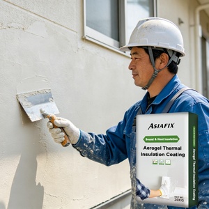Particules d'aérogels à faible conductivité thermique et hydrofuges comme additif pour plâtre <span class=keywords><strong>isolant</strong></span> en aérogels - Product Image 2