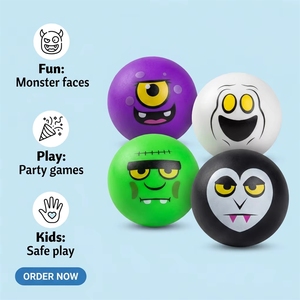 Agent Régional Exclusif – Nouveauté Halloween : Ensemble de Jouets Mini Squishy en TPR pour la <span class=keywords><strong>Maison</strong></span> Hantée, Anti-Stress, Idéal pour les 14 ans et plus - Product Image 3