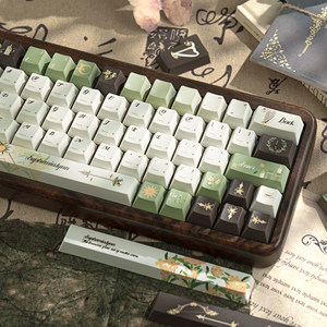 Claviers à thème Laurel Goddess, 150 touches, profil Cherry/FOA, claviers en PBT par sublimation pour clavier mécanique 61/64/68 - Product Image 2