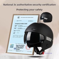 Casque de moto rétro design Scorpion intégral sur mesure pour hommes et femmes toutes saisons, vente en gros transfrontalière, léger en ABS