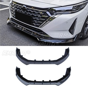 <b>Car</b> Front Bumper Lip <b>Diffuser</b> Spoiler Matte Black Body Kit for Nissan Sylphy 2023 Protector Bumper Guard <b>Car</b> Accessories - Product Image 1