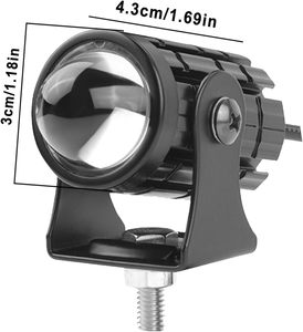 ไฟ LED สำหรับรถจักรยานยนต์ 12V ไฟหน้ารถจักรยานยนต์ ไฟสปอร์ตไลท์ ไฟขับขี่ ไฟแฟลช ไฟตัดหมอกสำหรับรถจักรยานยนต์ ไฟหน้ารถจักรยานยนต์ - Product Image 2