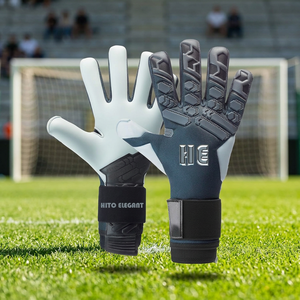 2025 nouveauté personnalisé MadeLatex paume gants de gardien de but pour les Sports de plein air Football ajustement s'il faut jouer avec sangle amovible - Product Image 4