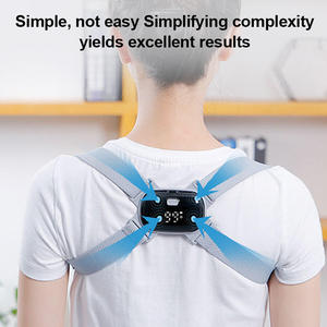 Correcteur de posture intelligent pour adultes et enfants, rappel de posture réglable, redresseur d'épaules intelligent - Product Image 5
