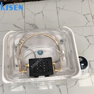 KISEN Head Circulation Therapy Steamer Shampoo Bowl Professional Salon Furniture No Plumbing Portable Head Spa Salon - Product Image 3