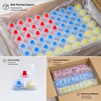 Bouchon à bec verseur en plastique personnalisé OEM/ODM de qualité alimentaire avec valve en silicone anti-fuite pour jus et boissons – Vente en gros