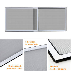 हॉट सेलिंग रिट्रैक्टेबल मॉस्किटो विंडो स्क्रीन फ्रेम एल्युमीनियम स्लाइडिंग स्क्रीन विंडो - Product Image 3